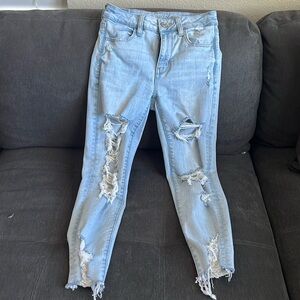 American Eagle Ne(x)t Level Stretch Distressed Jeans - 4 Short